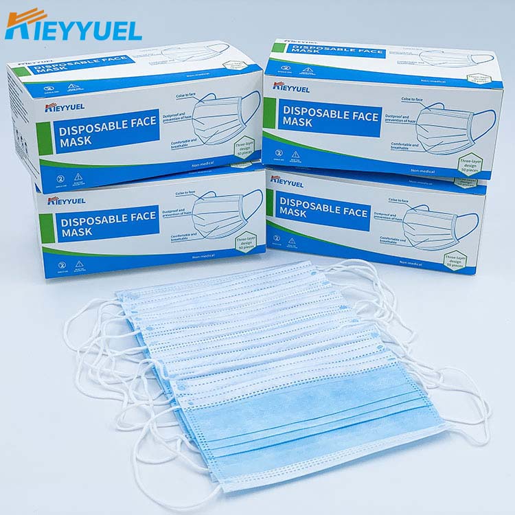 Maschera viso usa e getta