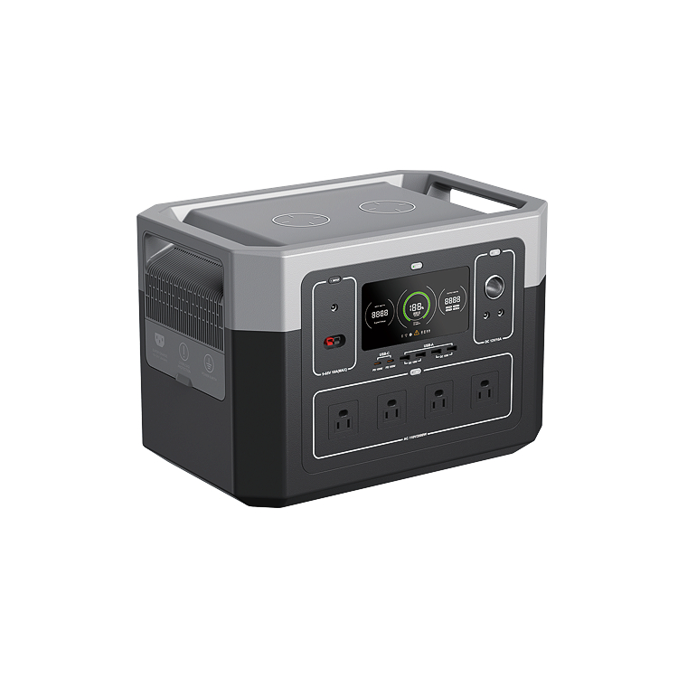 Generatore solare ad alta capacità da 2000 W per la ricarica multidirezionale